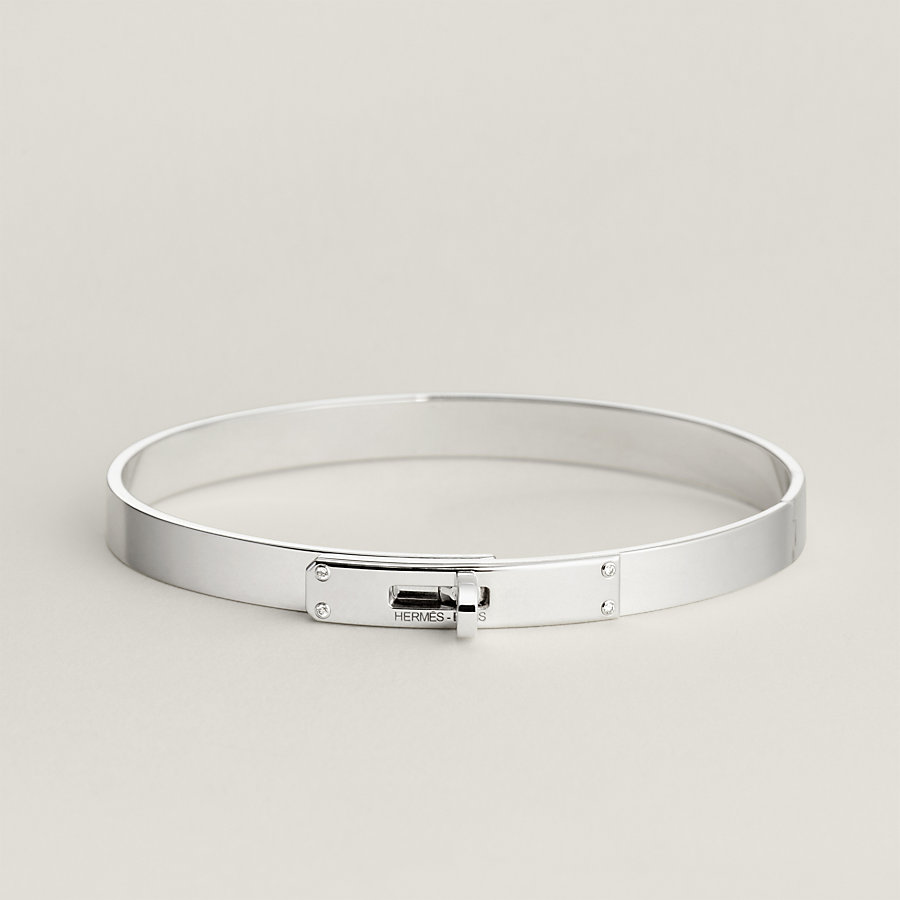 Hermes kelly bracelet diamond discount